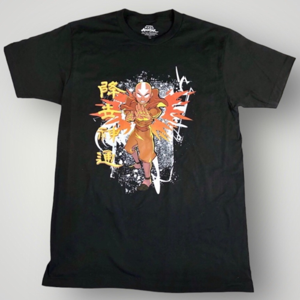 Avatar The Last Airbender Men's T Shirt Aang Sz M